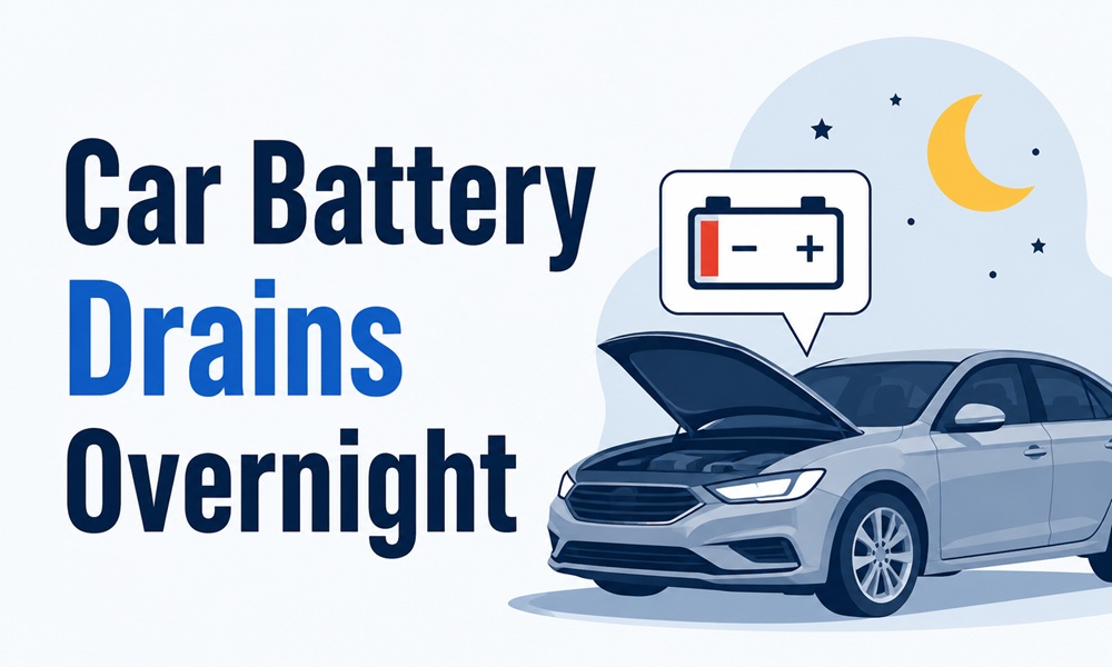 Car Battery Drains Overnight